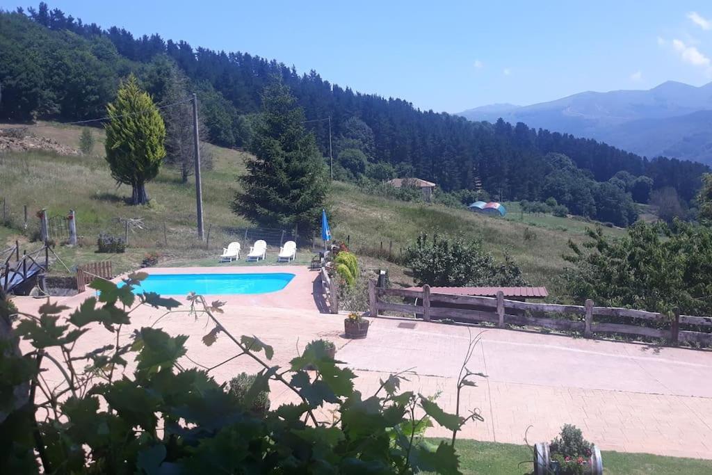 Orozko Caserio Vasco Con Piscina Y Barbacoa מראה חיצוני תמונה
