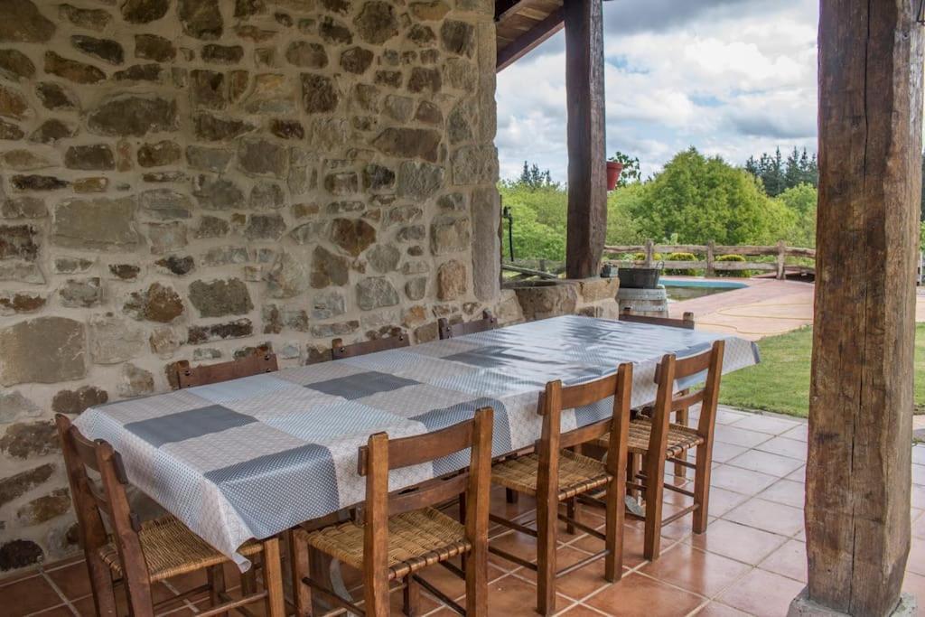 Orozko Caserio Vasco Con Piscina Y Barbacoa מראה חיצוני תמונה